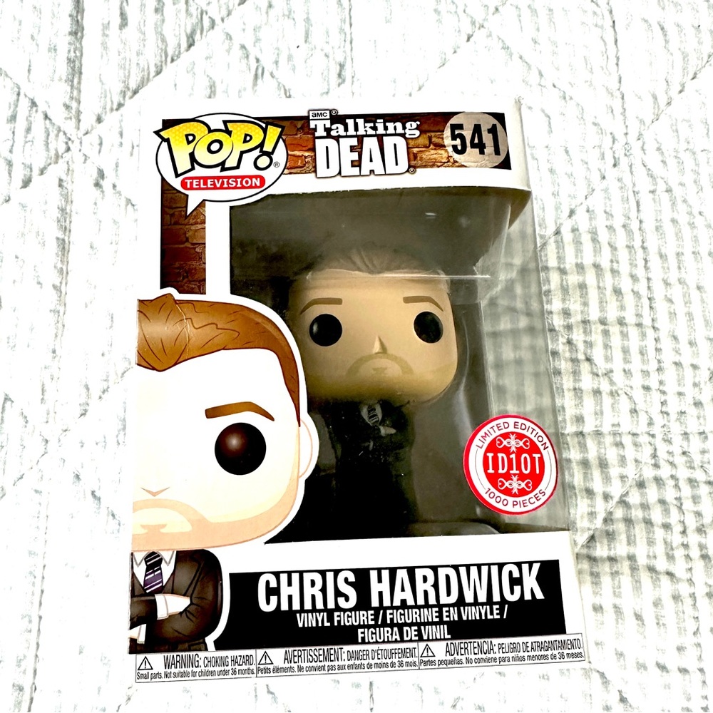 NWT Funko Pop Talking Dead Chris Hardwick 541 Ltd. 1,000 Pieces Rare